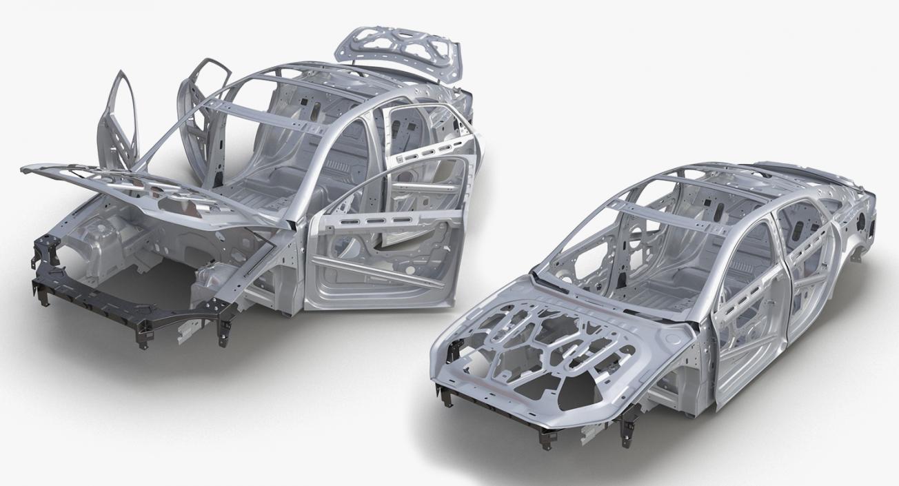 3D SUV and Sedan Frames Collection