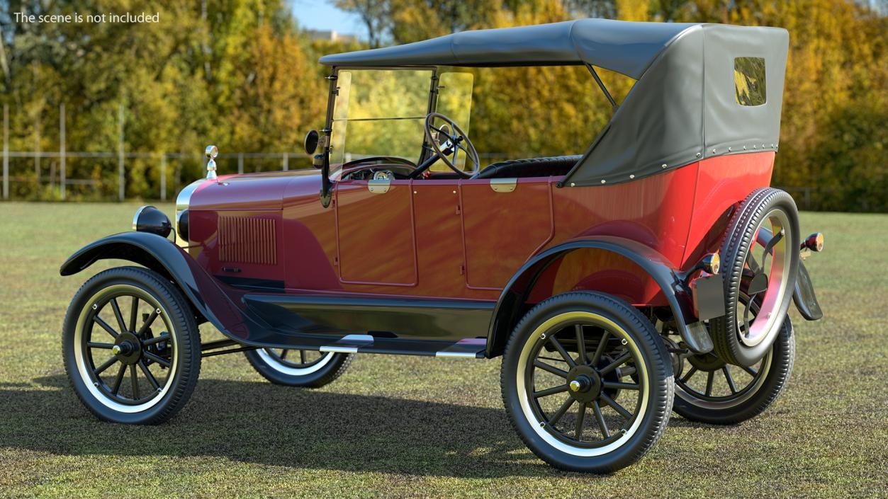 3D Classic Vintage 20s Car model