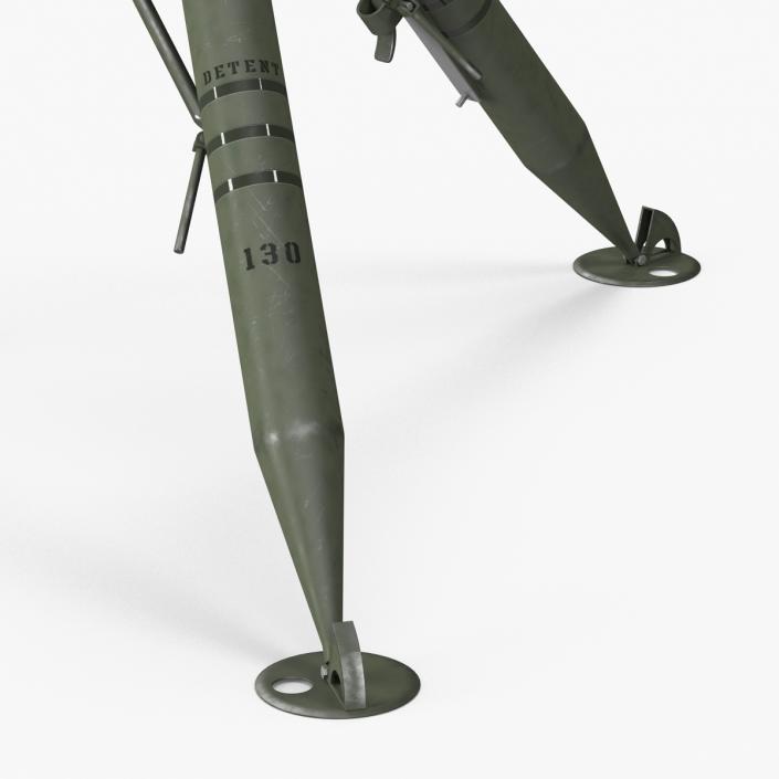 Tripod for TOW Missile 3D