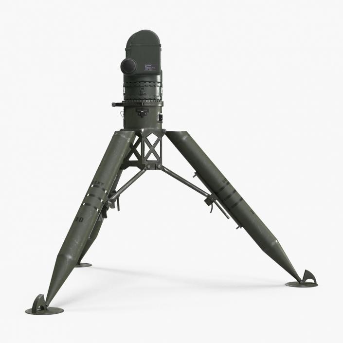 Tripod for TOW Missile 3D