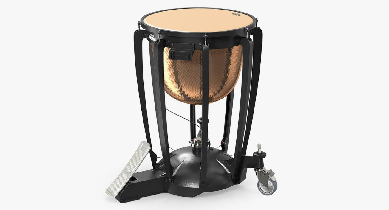 3D Hammered Copper Bowls Timpani Yamaha