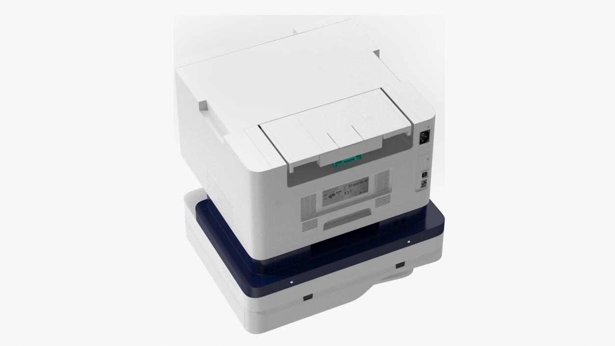 Xerox B215 Multifunction Laser Printer Power ON 3D