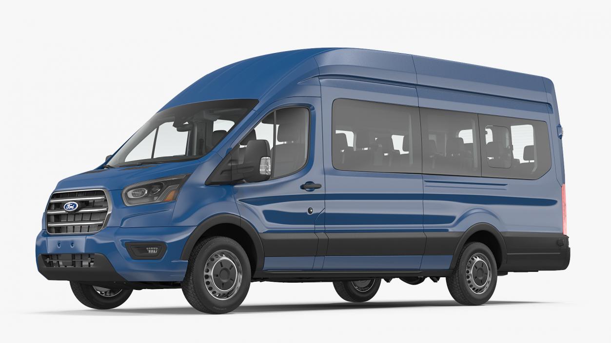 3D Ford Transit Van 2020