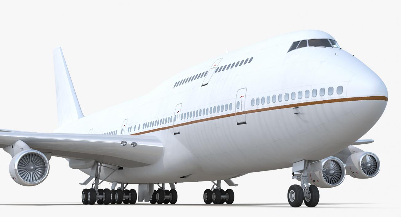 Boeing 747-300 Generic Rigged 3D model