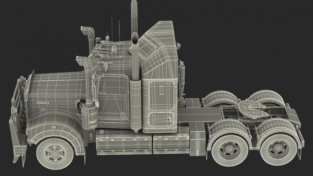 3D Kenworth T900 Legend Truck