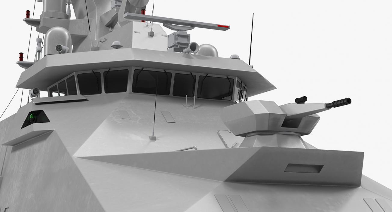 3D model Sigma Class Indonesian Frigate
