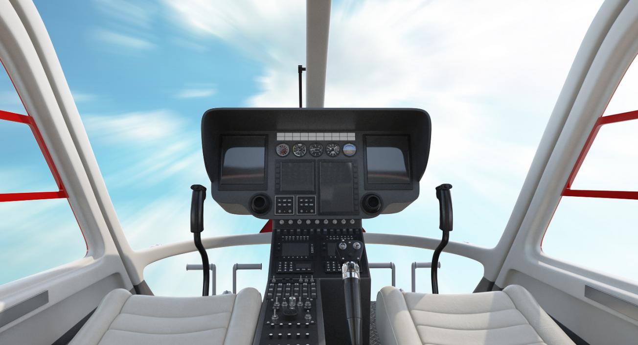 3D model Medical Air Assistance Eurocopter EC-135