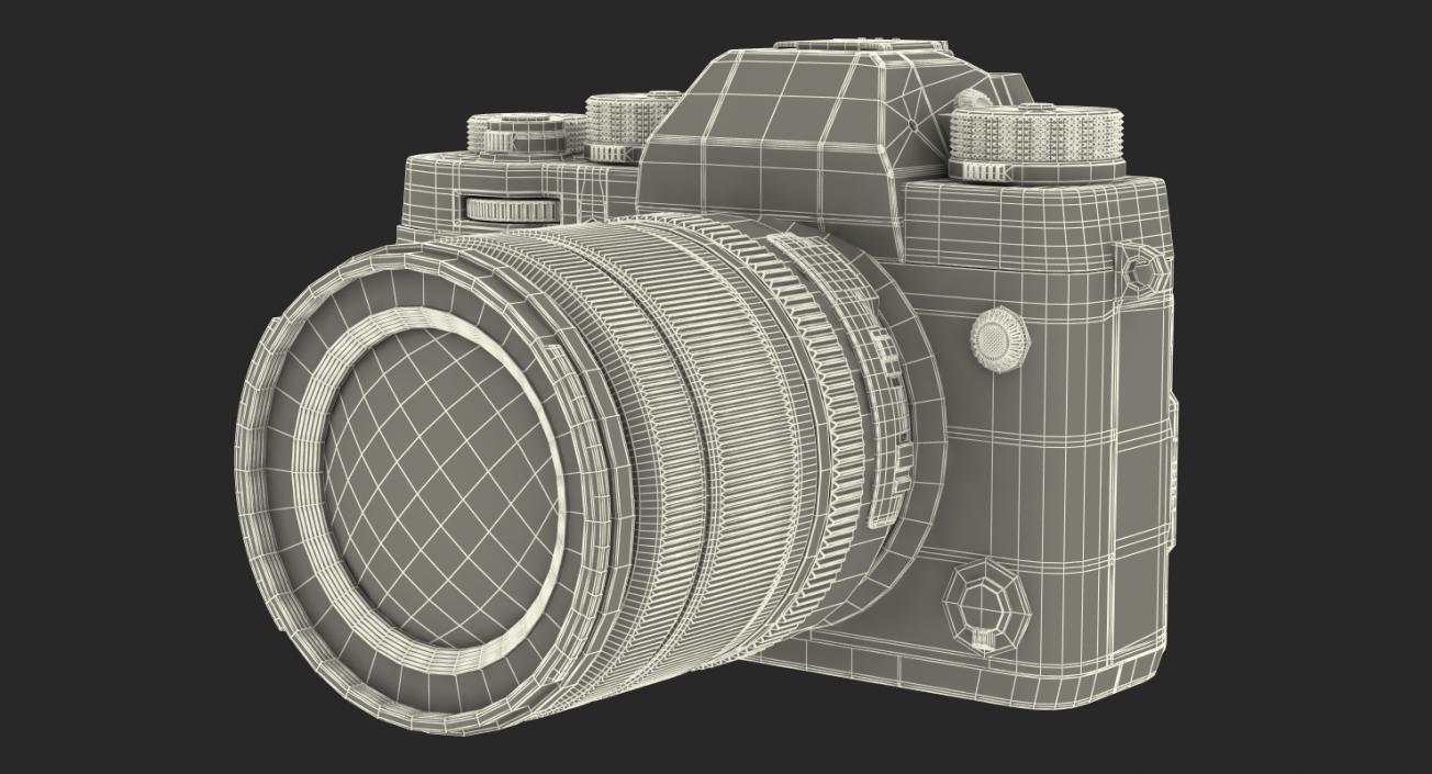 3D model Mirrorless Digital Camera Fuji X-T2