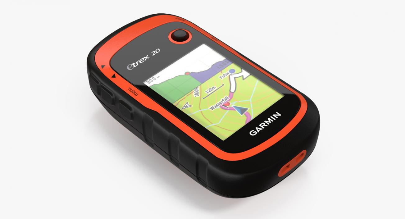 3D model Handheld GPS Navigator Garmin eTrex