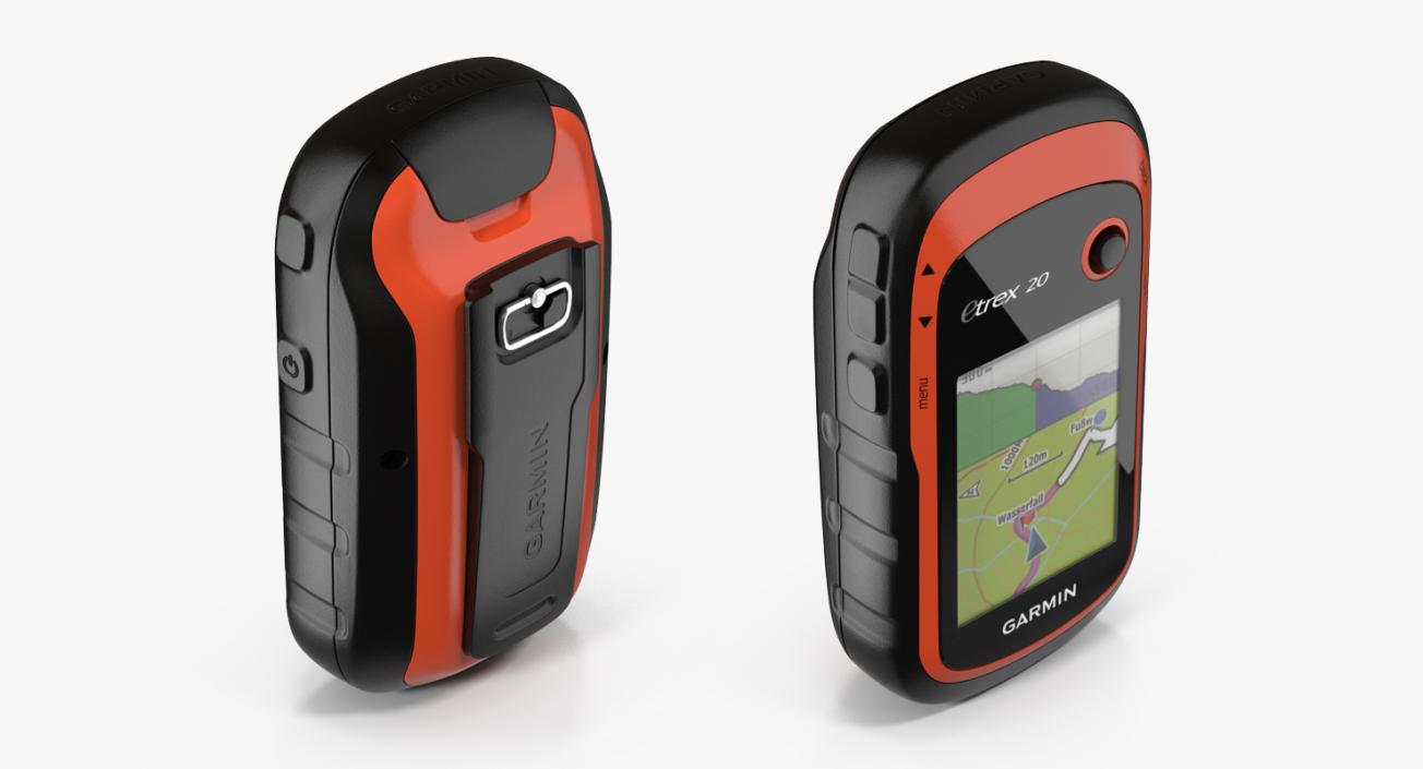3D model Handheld GPS Navigator Garmin eTrex