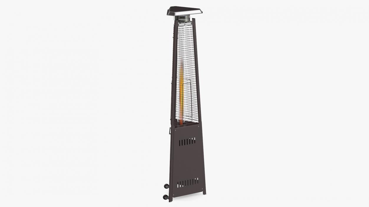 Pyramid Carillon Patio Heater On 3D