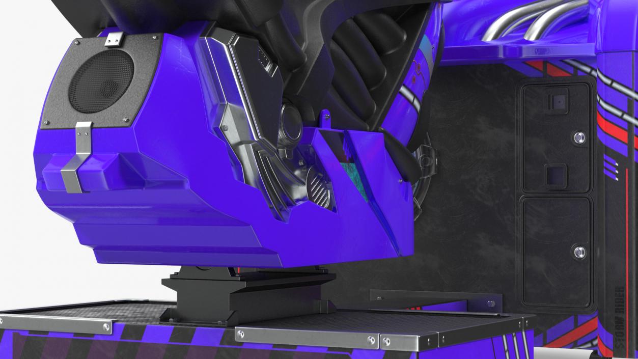 3D Motorcycle Racing Arcade Machine Off