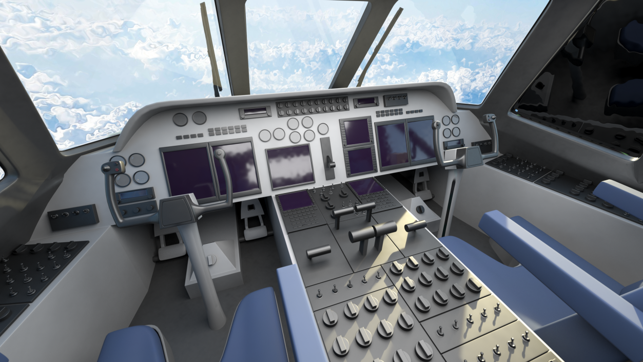 3D Airbus C295 Turboprop Maritime Patrol Aircraft Rigged model