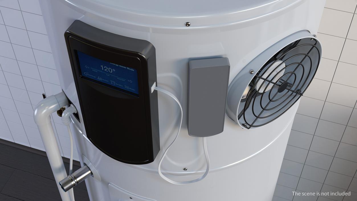3D Hybrid Electric Water Heater model