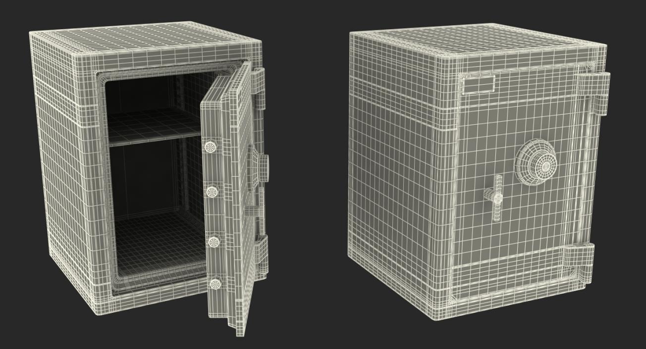 3D Safes Collection 2 model