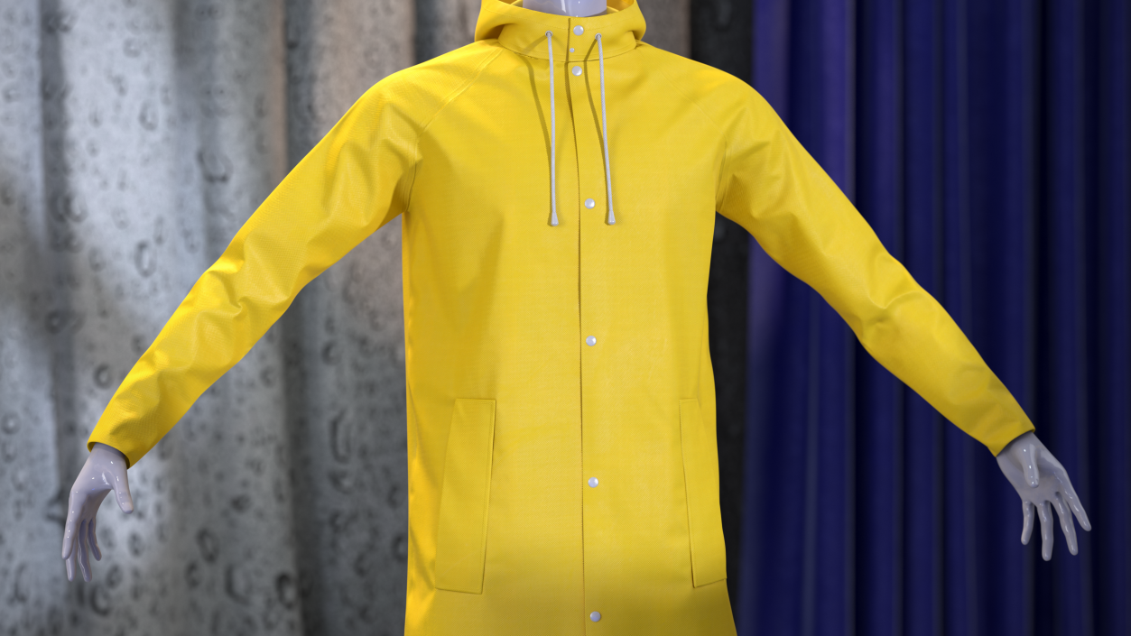 Waterproof Outdoor Raincoat 3D
