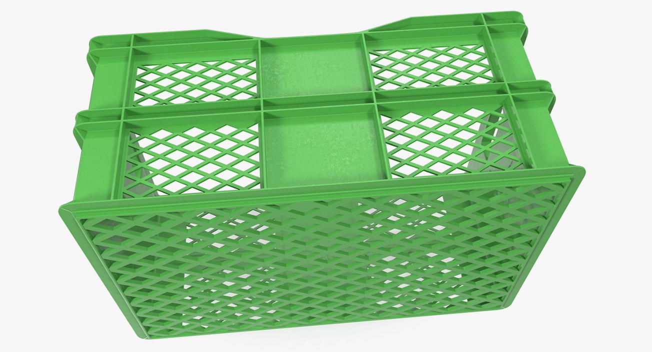 Large Plastic Crate 3D model