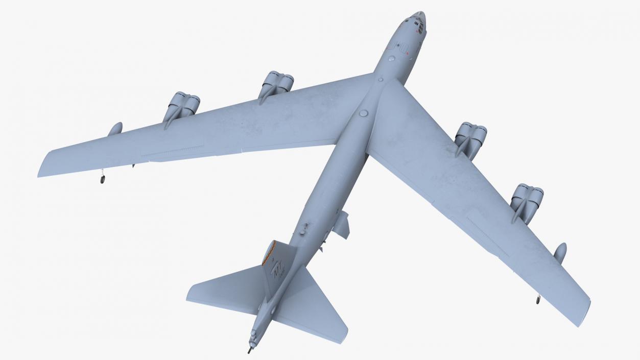 Boeing B52 Stratofortress Strategic Bomber 3D