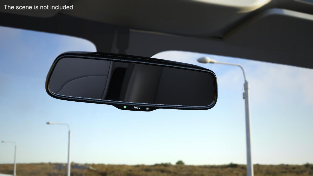 Car Auto Dimming Rearview Mirror 3D