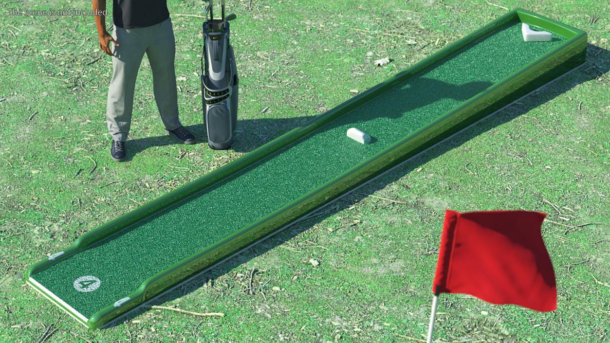 3D model Mini Golf Portable Outdoor 9 Courses Set