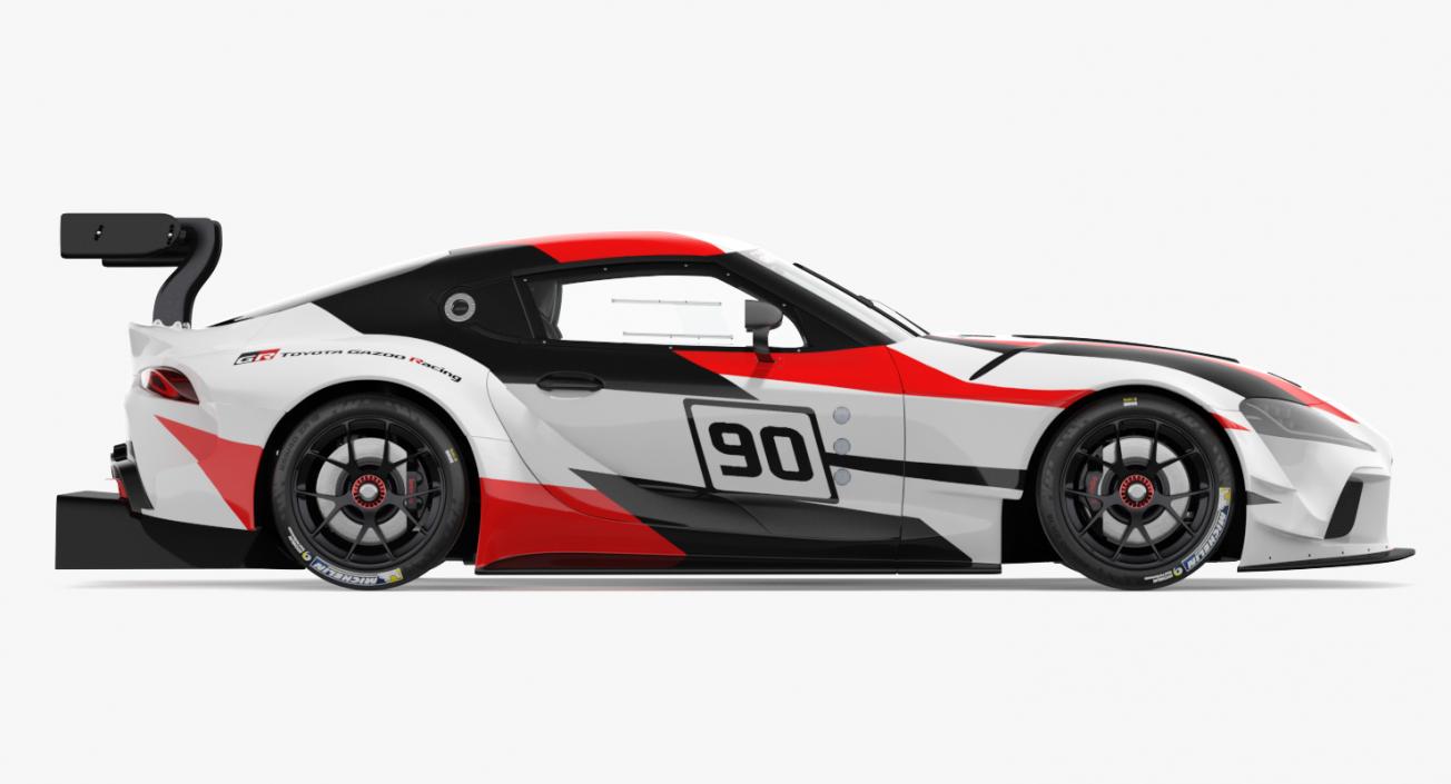3D Toyota Supra Gazoo Racing Concept model