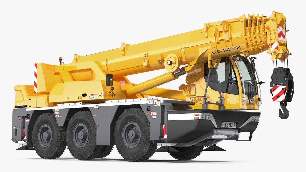 3D Compact Mobile Crane Liebherr LTC 1050 31