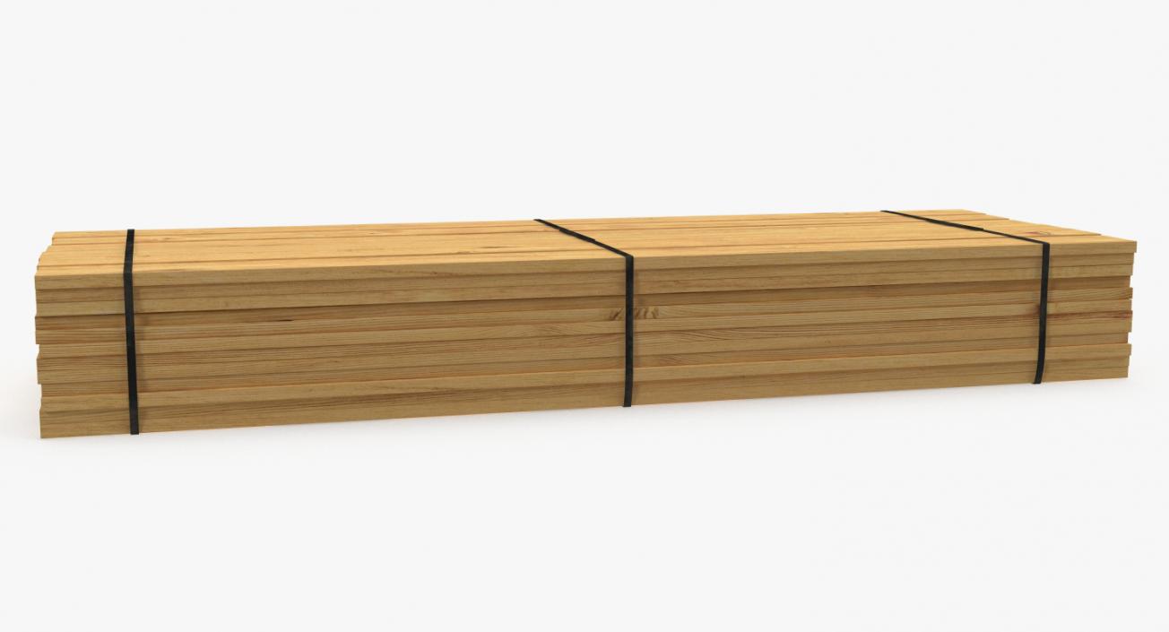 3D model Industrial Lumber Package