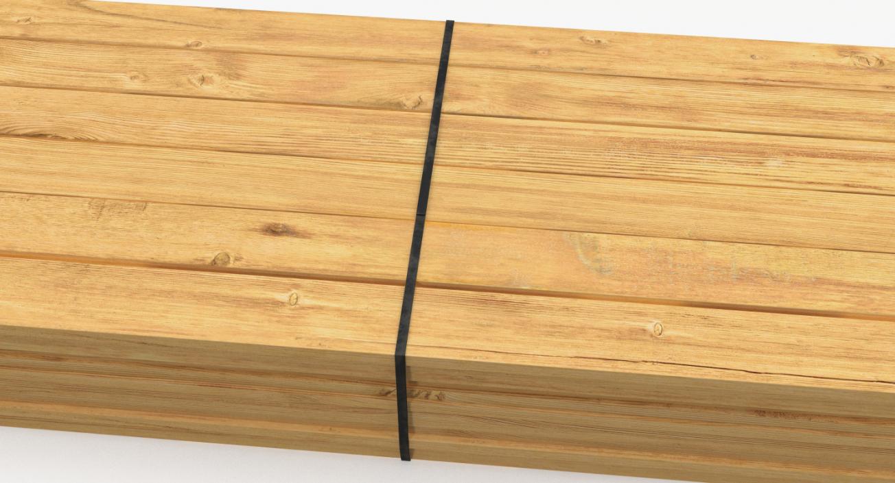 3D model Industrial Lumber Package