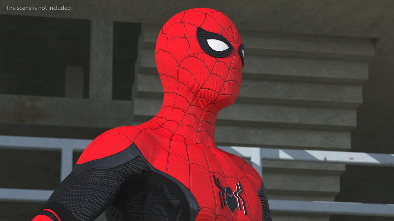 Spider Man Helmet 3D