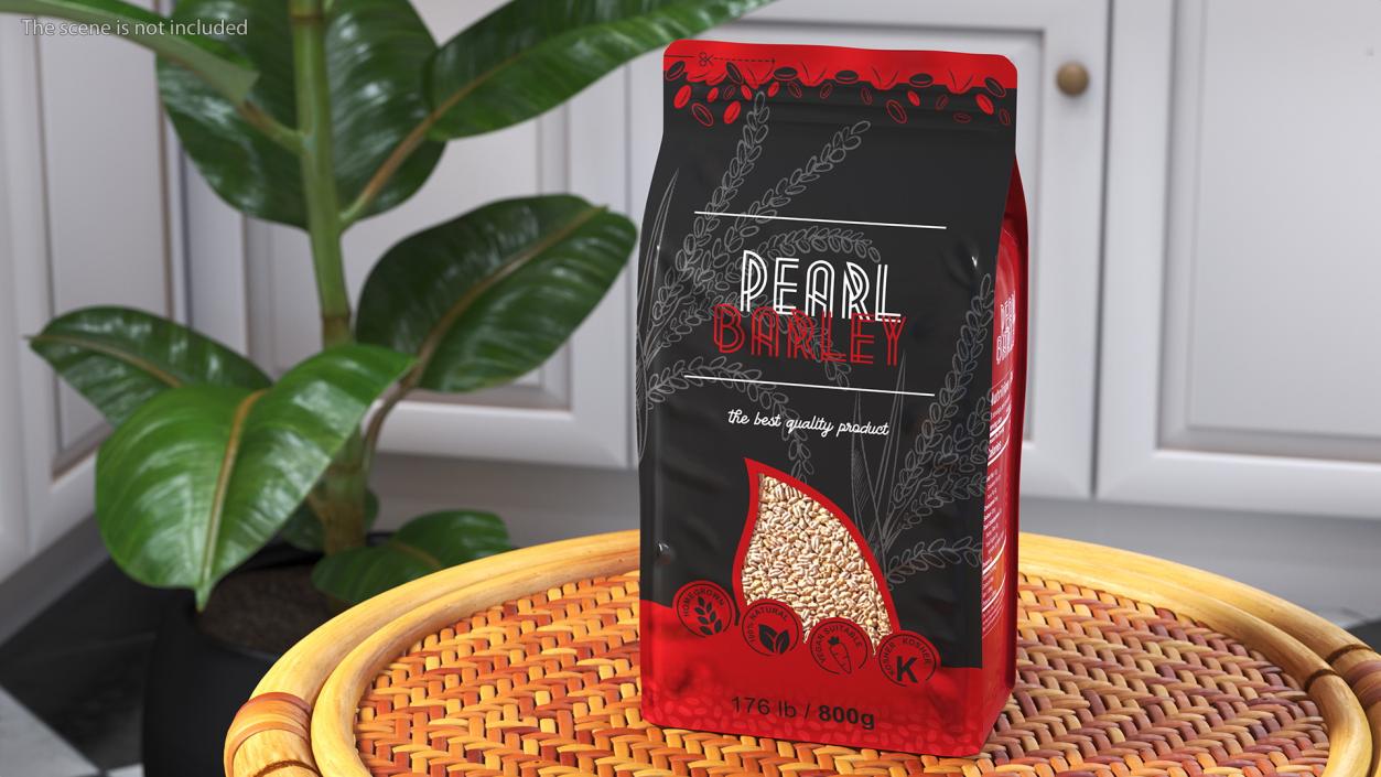 3D model Pearl Barley Package