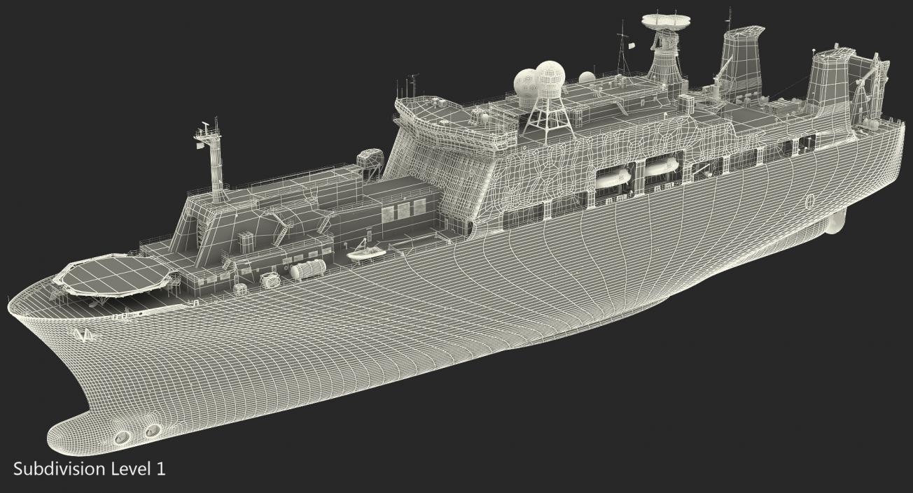 Command Ship Sea Launch Commander ACS 3D