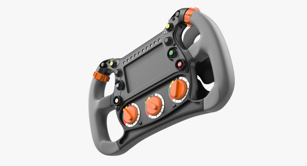 Formula E Steering Wheel 3D model
