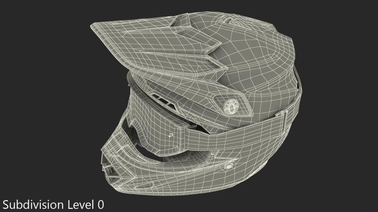 Bell Motorcycle Helmet 3D