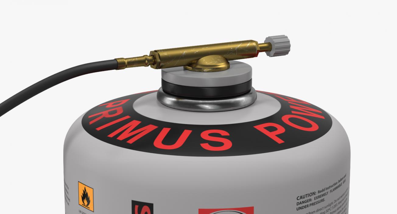 Camping Gas Stove 3 3D model