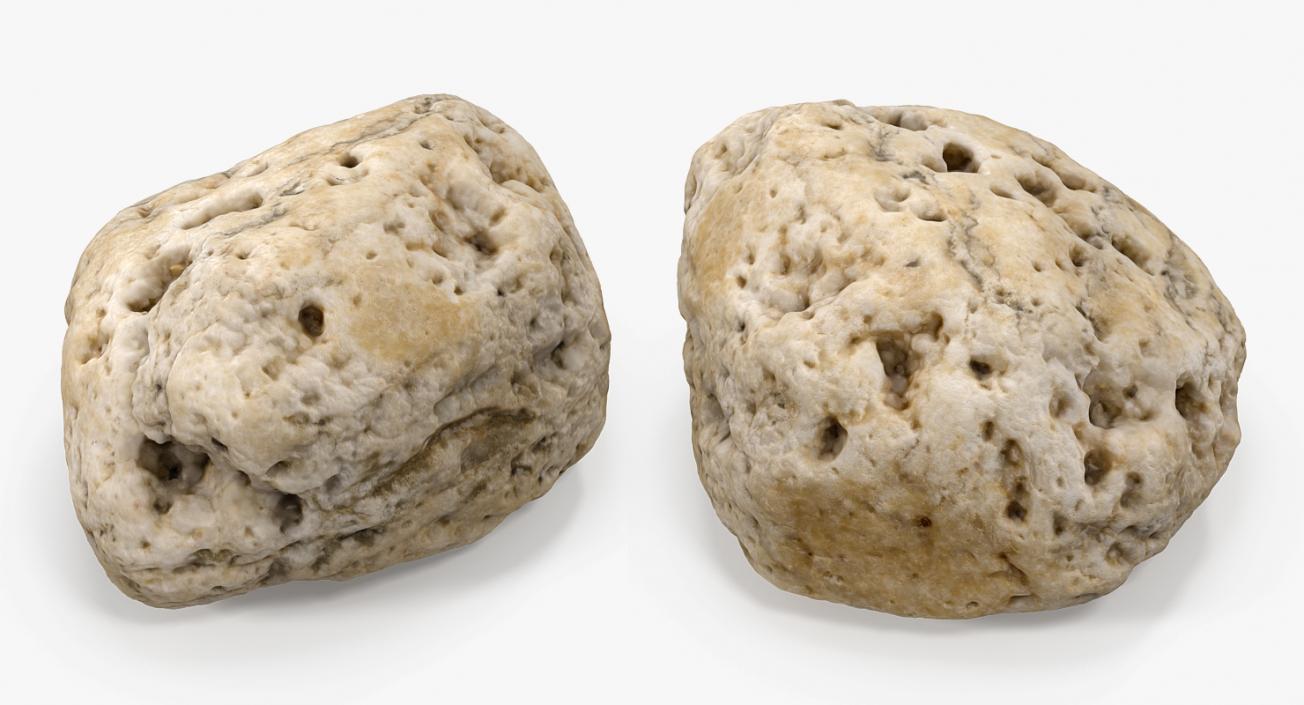 3D model Small Sea Rock with Holes