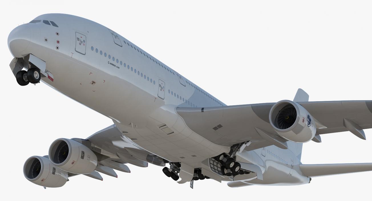 3D Airbus A380-900 Generic model