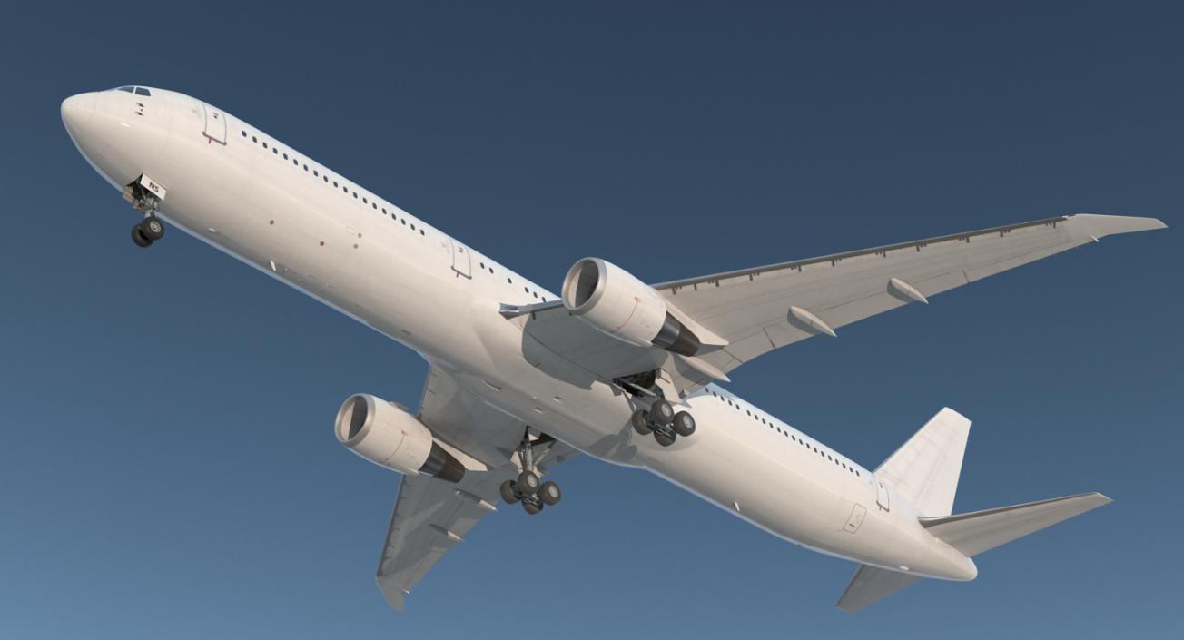 Boeing 767-400ER Generic 3D model
