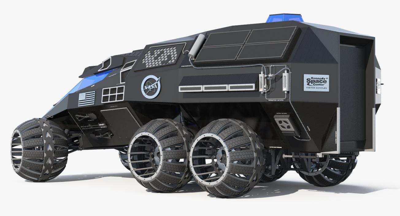 NASA Futuristic Mars Rover Concept 3D model