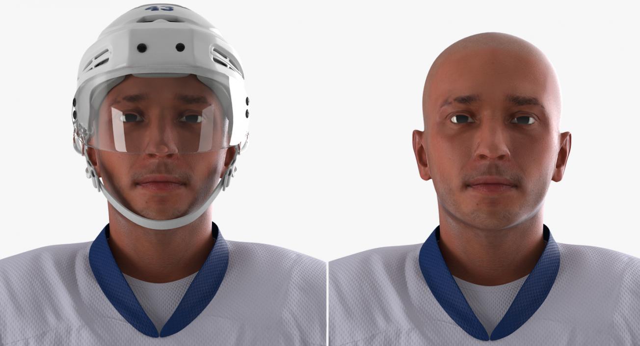 3D Hockey Player Generic 3 model