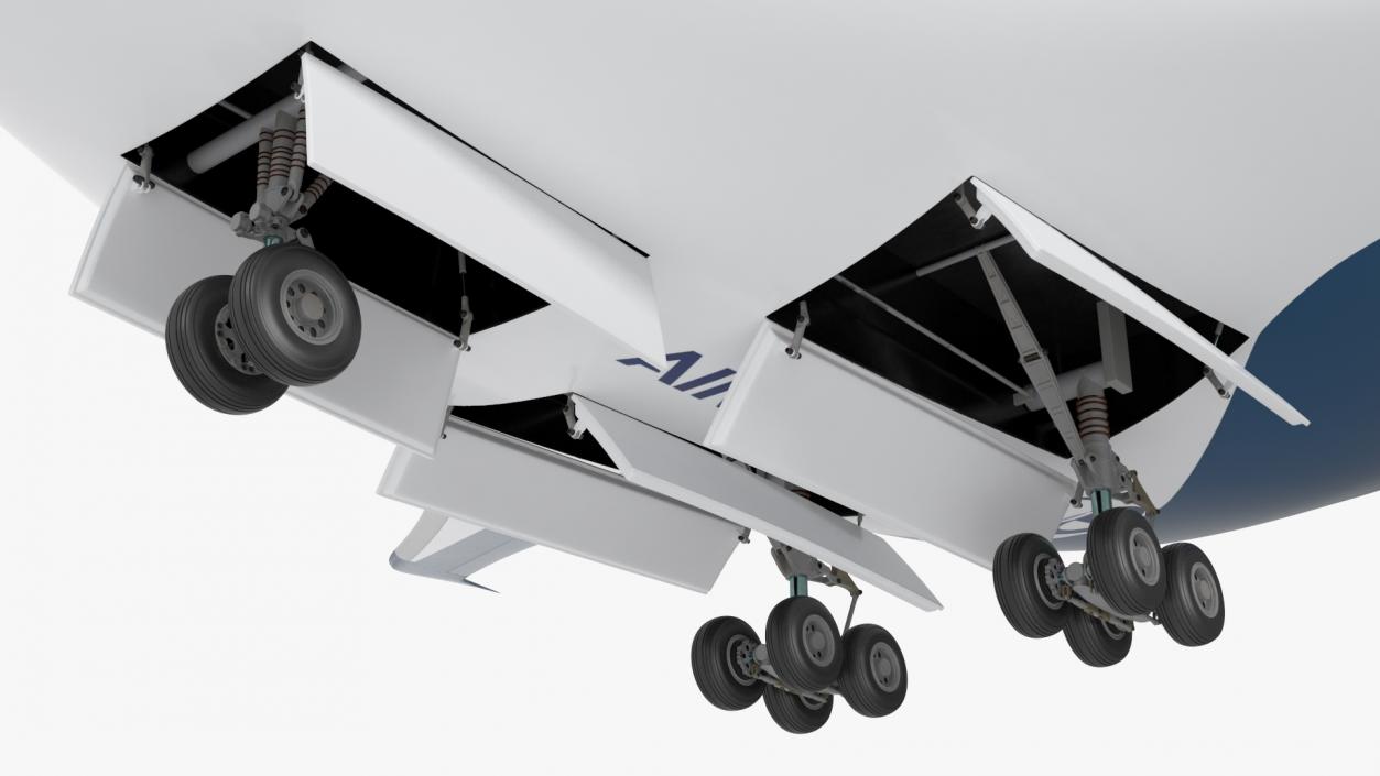 3D model Airbus ZEROe Blended-Wing Body