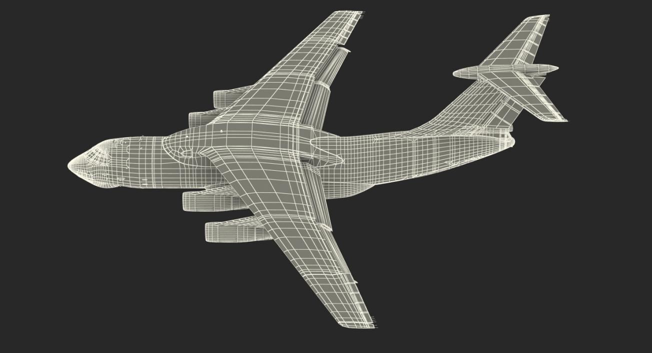 3D model Ilyushin Il-76 Civil Transport