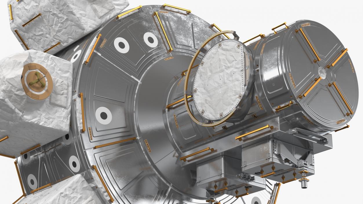 3D model ISS Quest Joint Airlock Module