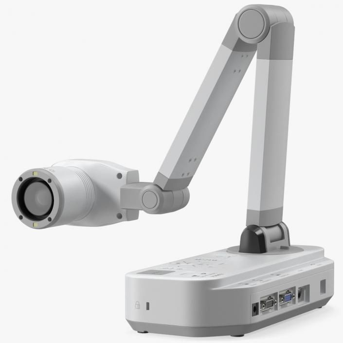 3D model Document Camera Epson ELPDC21 Rigged for Maya