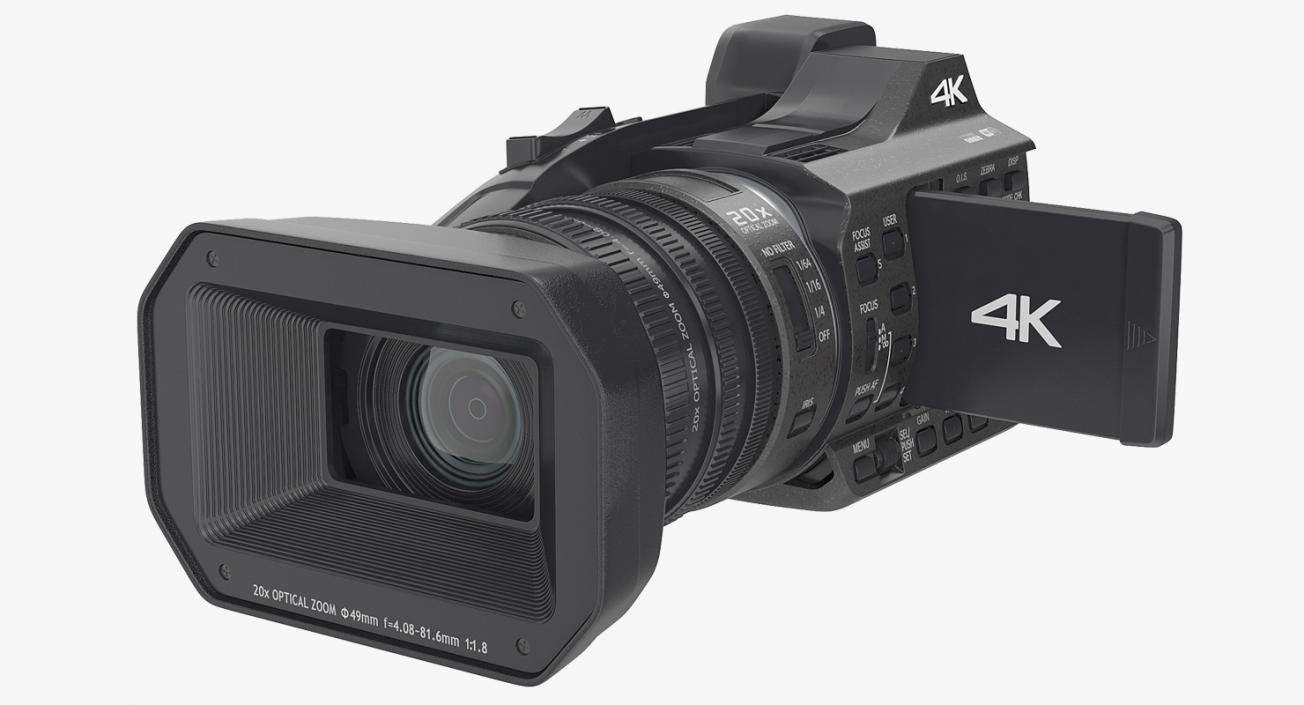 3D model Full HD Camcorder Generic