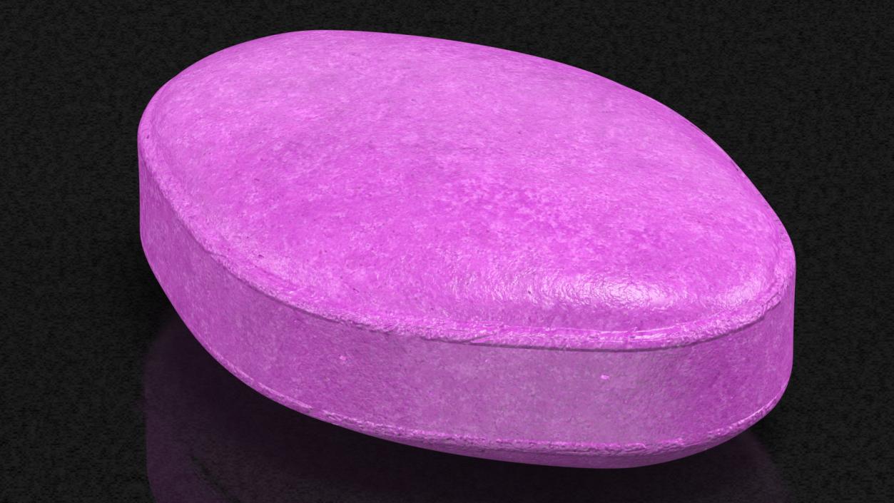 3D Purple Pill