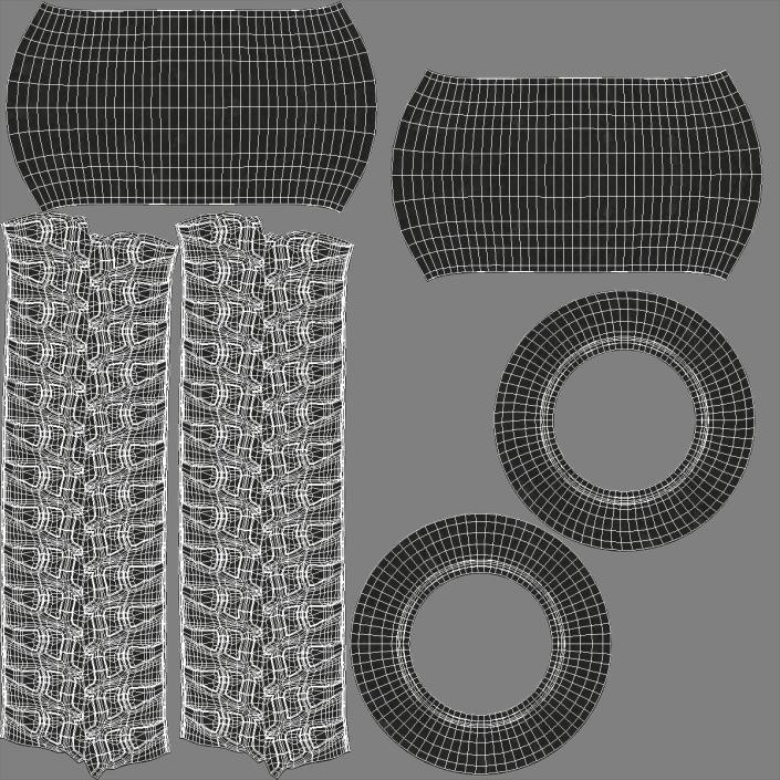 OTICO Tire R20 3D model