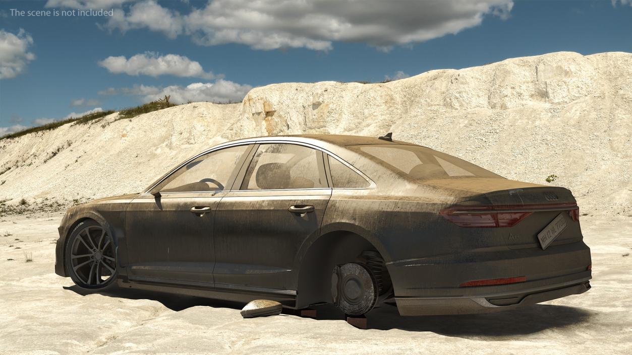 Abandoned Audi A8 3D