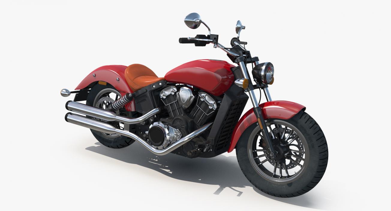 3D Cruiser Motorcycle Generic