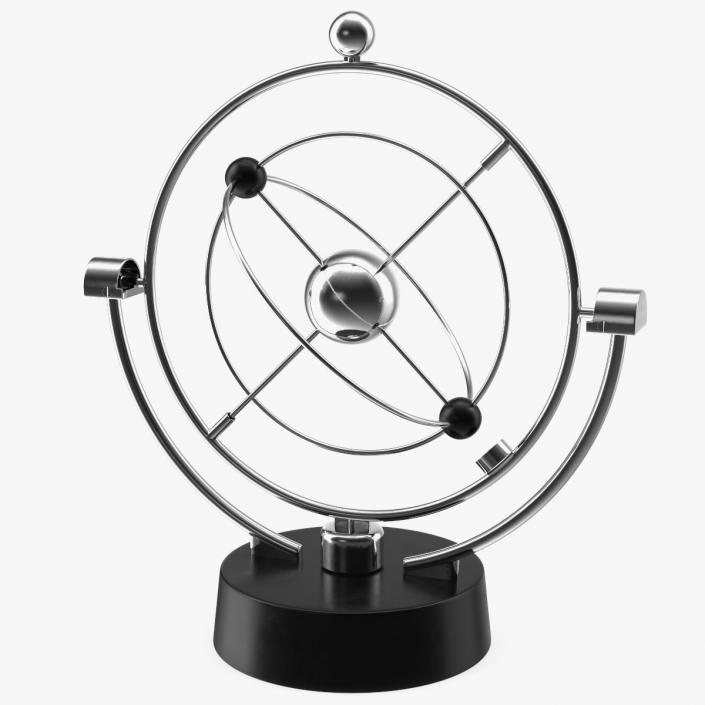 3D Orbital Newton Pendulum model