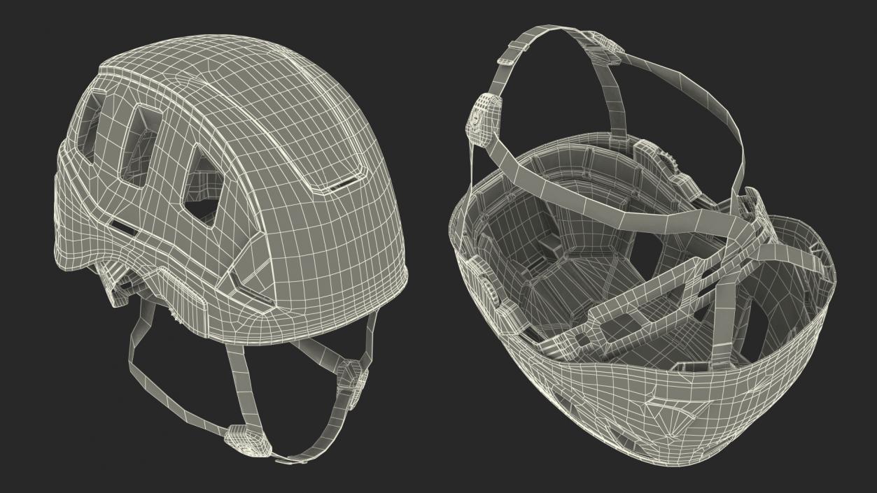 3D Petzl Strato Vent Hi-Viz Helmet